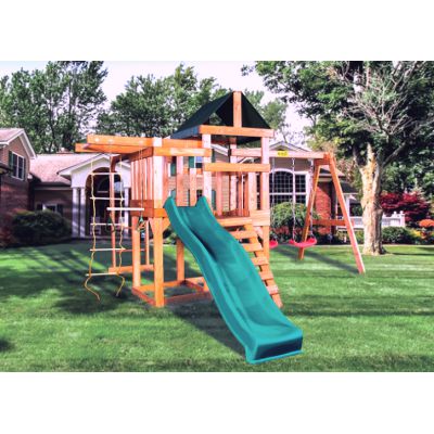 Детский игровой комплекс Babygarden Play 8 темно-зеленая - купить по специальной цене в интернет-магазине "Уют в доме"