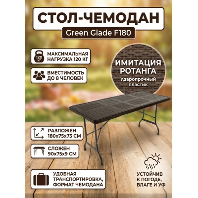 Стол для дачи Green Glade F180 - купить по специальной цене в интернет-магазине "Уют в доме"