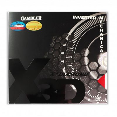 Накладка для ракетки Gambler X3d hard red - купить по специальной цене в интернет-магазине "Уют в доме"