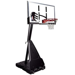 Мобильная баскетбольная стойка Spalding Platinum Рortable Acrylic 60