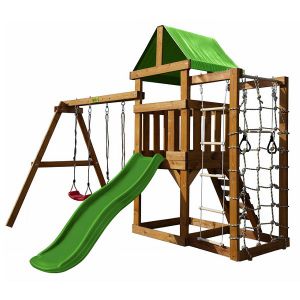 Детский игровой комплекс Babygarden Play 9 светло-зеленая