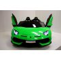 Детский электромобиль Rivertoys Lamborghini Aventador SVJ A111MP зеленый