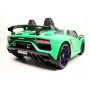 Детский электромобиль Rivertoys Lamborghini Aventador SVJ A111MP зеленый