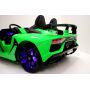 Детский электромобиль Rivertoys Lamborghini Aventador SVJ A111MP зеленый