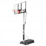 Баскетбольная стойка Spalding Silver Portable Аcrylic 52