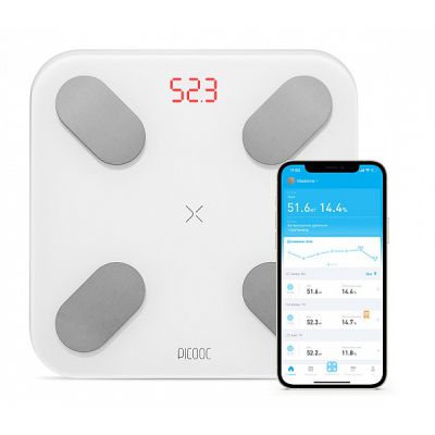 Электронные весы Picooc Mini Pro V2 белые - купить по специальной цене в интернет-магазине "Уют в доме"