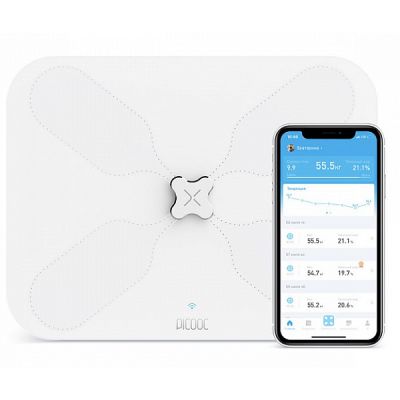 Электронные весы Picooc S3 Lite V2 белые - купить по специальной цене в интернет-магазине "Уют в доме"