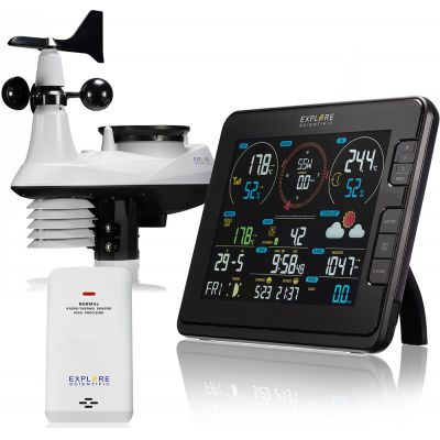 Метеостанция Explore Scientific 7 в 1 Wi-Fi - купить по специальной цене в интернет-магазине "Уют в доме"
