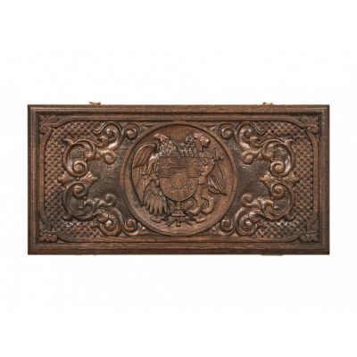 Нарды Mkhitaryan DM019-5 «Герб Армении 2» 50 - купить по специальной цене в интернет-магазине "Уют в доме"