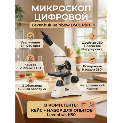 ����������� ��������� Levenhuk Rainbow D50L Plus 2 ����� Moonstone������ ������ - ������ �� ����������� ���� � ��������-�������� "��� � ����"