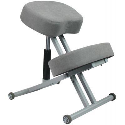 Коленный стул Takasima СК 1-2Г с газлифтом (белая рама) - купить по специальной цене в интернет-магазине "Уют в доме"