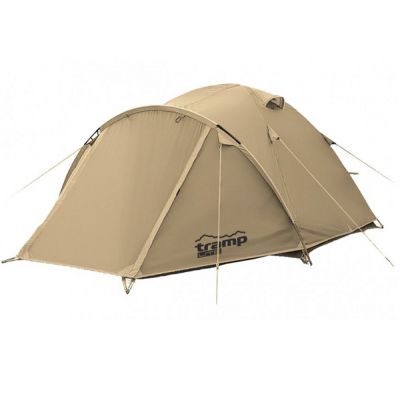 Трекинговая палатка Tramp Lite Camp 2 песочная - купить по специальной цене в интернет-магазине "Уют в доме"