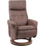 Кресло-реклайнер Falto Relax Francesca (дымчатый орех)