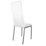 Комплект стульев (2 шт) KETT-UP Hamburg серебро / белый
