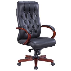 Кресло для руководителя Everprof Monaco Wood кожа