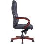 Кресло для руководителя Everprof Monaco Wood экокожа