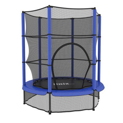 Каркасный батут UNIX line Kids 4.6 ft Blue (140 cm) - купить по специальной цене в интернет-магазине "Уют в доме"