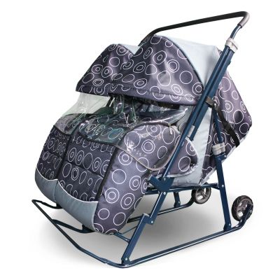 Тюбинг Farfello «Близняшки» Круги на чёрном - купить по специальной цене в интернет-магазине "Уют в доме"