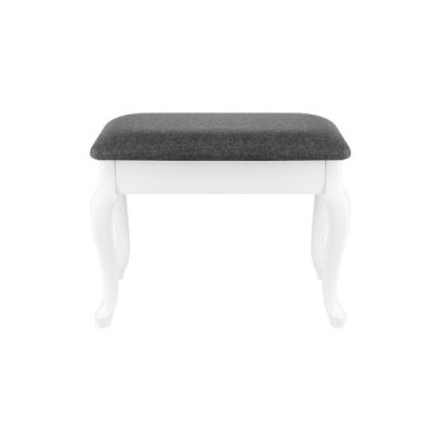 Табурет KETT-UP ECO VERONA белый / серая рогожка - купить по специальной цене в интернет-магазине "Уют в доме"