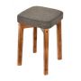 Табурет KETT-UP ECO OSLO (ОСЛО) орех / темно-серая рогожка