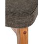 Табурет KETT-UP ECO OSLO (ОСЛО) орех / темно-серая рогожка
