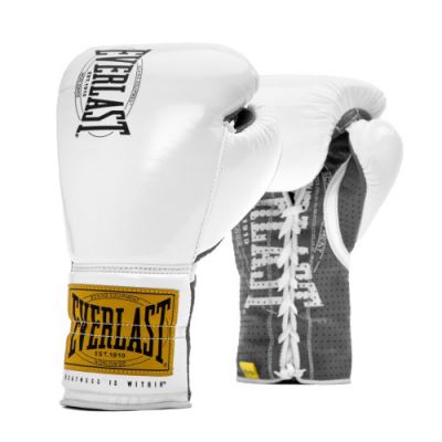 Боксерские перчатки Everlast 1910 Classic 10oz белые - купить по специальной цене в интернет-магазине "Уют в доме"