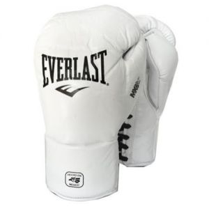Боксерские перчатки Everlast MX Pro Fight 10oz белые