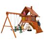 Детский игровой комплекс New Sunrise SUNRISESTAR NS5 с деревянной крышей