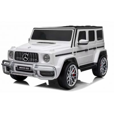 Электромобиль Barty Mercedes-AMG G63 S307 (Лицензия), белый - купить по специальной цене в интернет-магазине "Уют в доме"