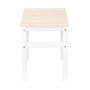 Табурет деревянный KETT-UP Eco Oddvar белый/натуральный