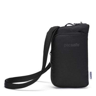 Спортивная сумка Pacsafe Daysafe Tech Crossbody Econyl 0.2 л черная - купить по специальной цене в интернет-магазине "Уют в доме"