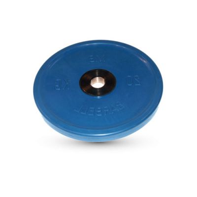 Диск MB Barbell MB-PltCS-20 евро-классик, синий, 20 кг - купить по специальной цене в интернет-магазине "Уют в доме"