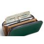 Кожаный кошелек Bellroy Folio зелёный