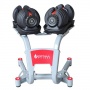 Стенд для регулируемых гантелей Optima Fitness 24/40 кг