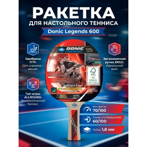 ������������ ������� Donic Legends 600