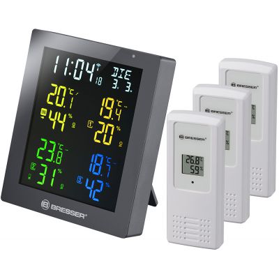  Bresser ClimaTemp Hygro Quadro  -      - "  "