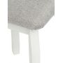 Комплект деревянных табуретов KETT-UP Эльф белый / серая рогожка