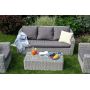Лаунж-зона из искусственного ротанга 4SIS «Фабриция»