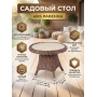 Садовый стол из искусственного ротанга 4SIS «Равенна»