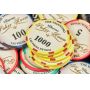     500  Partida Valentino Poker Room Ceramic val500