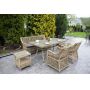 Обеденная группа плетеная 4SIS «Катания F»