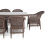 Обеденная группа из искусственного ротанга на 6 персон 4SIS «Амароне»
