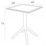    Siesta Contract Sky Folding Table 60