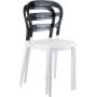 Стул пластиковый Siesta Contract Miss Bibi белый