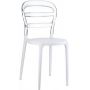 Стул пластиковый Siesta Contract Miss Bibi белый