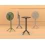 Стол пластиковый барный складной Siesta Contract Sky Folding Bar Table 60