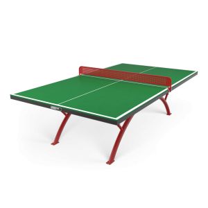 Антивандальный теннисный стол UNIX Line 14 мм SMC (Green/Red)