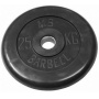 Диск обрезиненный MB Barbell MB-PltB26-25