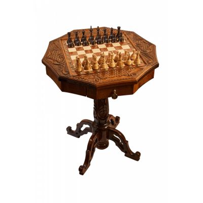 Ломберный стол Haleyan Стол ломберный шахматный "Севанское сражение", Haleyan - купить по специальной цене в интернет-магазине "Уют в доме"