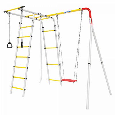 Уличная шведская стенка Romana Лесная поляна-3 103.26.05-01 с качелями - купить по специальной цене в интернет-магазине "Уют в доме"